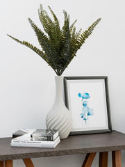 Heart Home Flowers Fern | Artificial Flowers Fern | Flower Fern Orchid for Vase Pot | Artificial Flower for Home Décor | Orchids Artificial Flower for Vase | Pack of 3 | Green