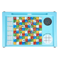 Heart Home Study Table | Study Bed Table for Kids | Foldable Study Table | Ludo Game Table for Kids | Laptop Support Table | Kids Gaming Study Ludo Table with Bottle Holder | Green