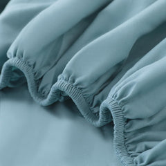 Kuber Industries Double Bed Mattress ProtectorBed Protecter With Elastic "180x200" CM-Pack of 3 (Dark Green)