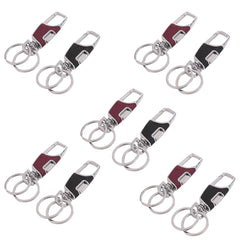 Kuber Industries Keychain/Keyring/Key Tag|Car Key Clip, Key Holder, Key Organizer|Pack of 10| (Multi)