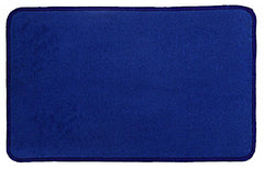 Kuber Industries Microfiber Anti Slip 3 Pieces Bath Mat 22"x14", Grey & Blue & Brown - CTKTC039939