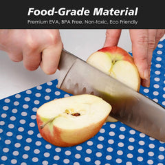 Heart Home Shelf Liner | Kitchen Cabinet Shelf Protector | Kitchen Liners for Cabinets and Drawers | Drawer Liner Mat | Dot-Print Shelf Liner Cabinet Mat | 10 MTR | Royal Blue