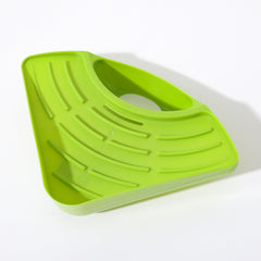 Homestic Pack of 2 Kitchen Sink Stand | Food Strainer Stand for Kitchen | Vegetable-Fruit Drainer Holder | Sink Stopper Shifter for Kitchen | Multipupose Kitchen Sink Stand | TM15007BR | Green