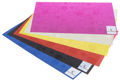 Kuber Industries Circle Design 6 Pieces PVC Refrigerator/Fridge Multipurpose Drawer Mat Set(Multicolor)-CTKTC32367