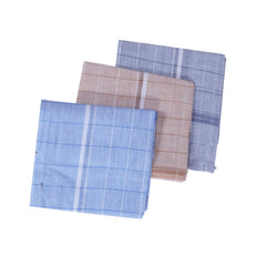 Kuber Industries Cotton 12 Piece Men's Handkerchief Set - Multicolour, Standard (CTKTC05639)