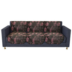 Heart Home Sofa Cover | Net Sofa Slipcover Set | Sofa Cover for Living Room | Sofa Slip Cover for Hall | 5-Seater Sofa Cover for Home Decor | Shaded Venus Sofa Cover Set | Brown