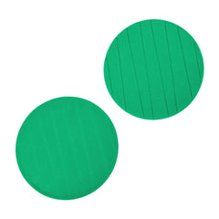 Heart Home Coaster | Tea Coasters for Office Table | Foam Tea Coasters for Kitchen | Coasters for Dining Table | Office Desk Coasters | Round Lining-Design Coaster | 6 Piece Set | Green