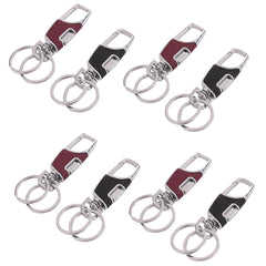 Kuber Industries Keychain/Keyring/Key Tag|Car Key Clip, Key Holder, Key Organizer|Pack of 8| (Multi)
