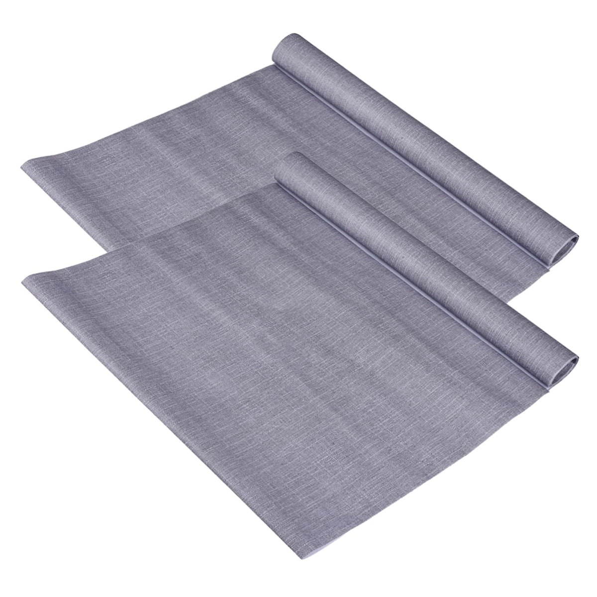 Heart Home Shelf Liner | Kitchen Cabinet Shelf Protector | Kitchen Liners for Cabinets and Drawers | Drawer Liner Mat | Texture Shelf Liner Roll | Cabinet Mat | 3 MTR | Pack of 2 | Gray