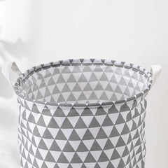 Kuber Industries Laundry Basket For Clothes|Foldable Laundry Hamper|Basket For Toys, Dirty clothes, Storage "45 LTR"-Pack of 6 (Grey)