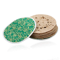 Kuber Industries Cotton 2 Pieces Roti Cover/Chapati Cover/Roti Rumals|1 Pc Top & 1 Pc Bottom (Multicolour)-CTKTC032563