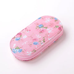 Kuber Industries Multifunctional Sewing Kit Set Of 43|Silai Machine Tools With Polyester Thread|Steel Secissors & Needles-Pack of 4 (Black)