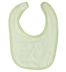 Kuber Industries Baby Cotton Apron Bibs-Pack of 4 (Yellow)-HS43KUBMART25511
