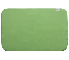 Heart Home Microfiber Reversible Dish Drying Mat with Absorbent Parity for Kitchen 27"x 19"(Green)