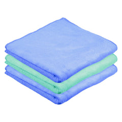 Kuber Industries Cleaning Towel | Reusable Cleaning Cloths for Kitchen | Duster Towel for Home Cleaning | 400 GSM Cleaning Cloth Towel for Car | Bike | 50x70 | Pack of 3 | Multi