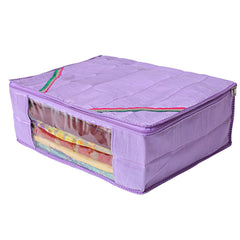 Kuber Industries 3 Piece Raw Silk Saree Cover (CTKTC2867)