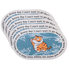 Kuber Industries Bath Mat | PVC Bathroom Mat | Shower Bath Mat | Floor Tub Mat | Diatom Mud Oval Mat | Anti-Skid Shower Bathroom Mat | CF-220803 |Pack of 5| Blue