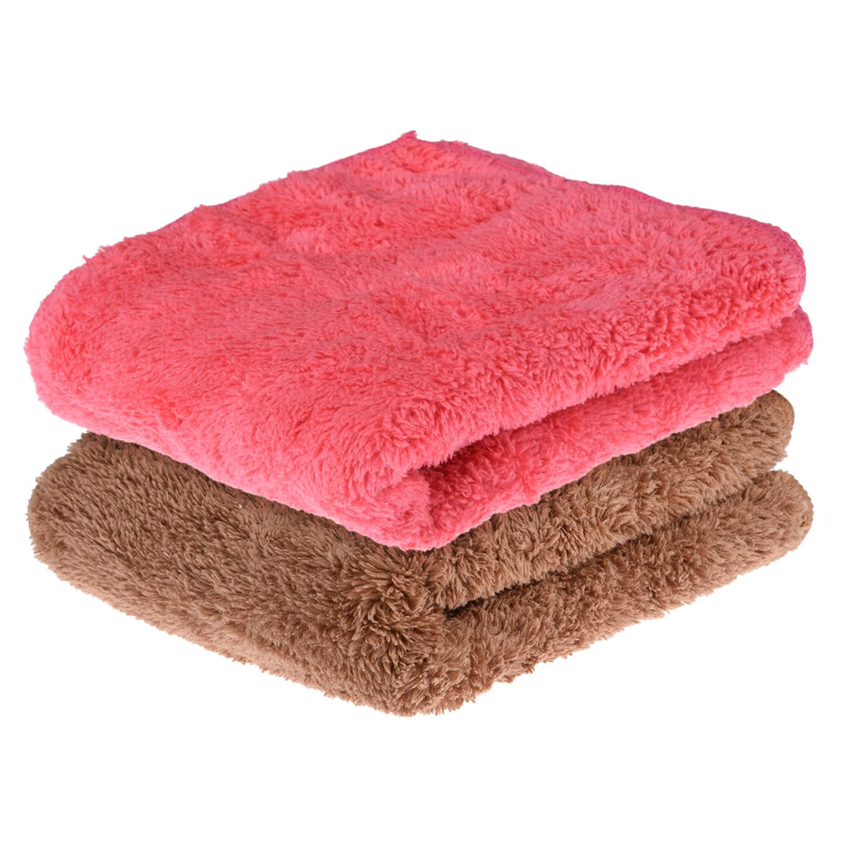 Kuber Industries Cleaning Towel | Reusable Cleaning Cloths for Kitchen | Duster Towel for Home Cleaning | 350 GSM Cleaning Cloth Towel for Car | Bike | 30x60 | Pack of 2 | Multi