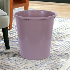 Heart Home Dustbin | Open Dustbin | Plastic Garbage Dustbin | Dustbin For Kitchen | Dustbin For Bathroom | Office Dustbin | Plain Sada Dustbin | 7 LTR | 066 | Pack of 2 | Brown