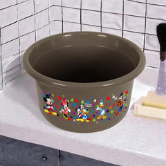 Heart Home Disney Bath Tub | Versatile Utility Gaint Tub | Plastic Bath Tub for Baby | Clothes Washing Tub For Bathroom | Feeding Pan Tub | TUB-25 LTR | Pack of 2 | Multi