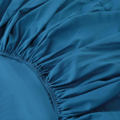 Kuber Industries single Bed Mattress ProtectorBed Protecter with Elastic 120x200 CM-Pack of 2 (Blue)