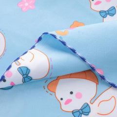 Kuber Industries Baby Waterproof matBed Protecter 50 x 70 CM-Pack of 2 (Blue)