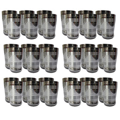 Kuber Industries Stainless Steel Glass Set | Wobble Free Base, Durable | Multipurpose, Elegant Design & Wide Rim | Easy to Clean & Store | Steel Glass Set 6 (Pack of 6)