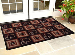 Heart Home Microfiber Large Size Door Mat - CTHH02250 (Multicolor, Standard)