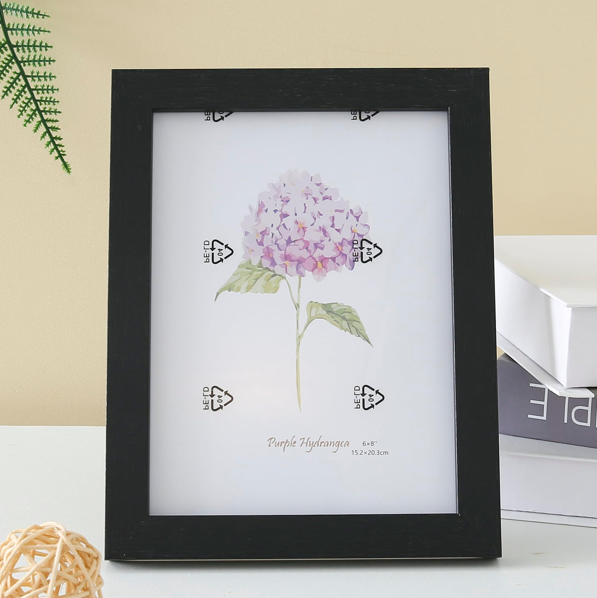 Kuber Industries Photo Frame For Home D�cor|Use Horizontal & Vertical|Crystal Clear Glass|Perfect For Home, Office And Shop "11.6x16.7CM"-Pack of 5 (Natural)