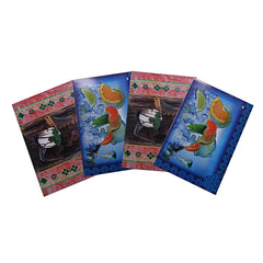 Kuber Industries PVC 6 Pieces Reversible Dining Table Placemat Set (Multi) -CTLTC11315