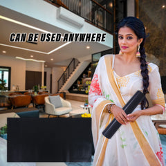 Heart Home Shelf Liner | EVA Kitchen Cabinet Shelf Mat | Anti-Slip Bathroom Mat | Fridge Mat | Table Mat | Bubble Texture Wardrobe Mat | 10 Meters |1 MM | Black