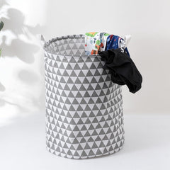 Kuber Industries Laundry Basket For Clothes|Foldable Laundry Hamper|Basket For Toys, Dirty clothes, Storage "45 LTR"-Pack of 6 (Grey)