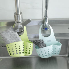 Kuber Industries Kitchen & Bathroom Organizer|Multipurpose Basket Shelf For Kitchen & Bathroom|Premium TPR|Flexible & Durable|Smart Drainage Holes|Pack of 10|TM15008|Multicolor