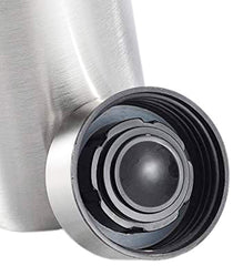 Kuber Industries Eagle Stainless Steel 4 Pieces Fridge Water Bottle/Refrigerator Bottle/Thunder, 1000 ML (Sliver) - CTKTC031430