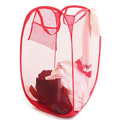 Kuber Industries Nylon 3 Piece Mesh Laundry Basket,20Ltr (Multi)-CTKTC21520, Standard