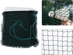 Kuber Industries Badminton Net|Nylon Net for Tournament, Sports Coaching|Shuttle Net Indoor, Outdoor-Pack of 3 (Dark Green)