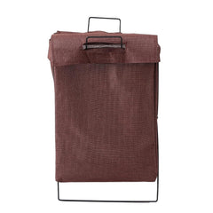 Kuber Industries Laundry Basket For Clothes|Foldable Laundry Hamper|Basket For Toys, Dirty clothes, Storage "40 LTR" (Brown)