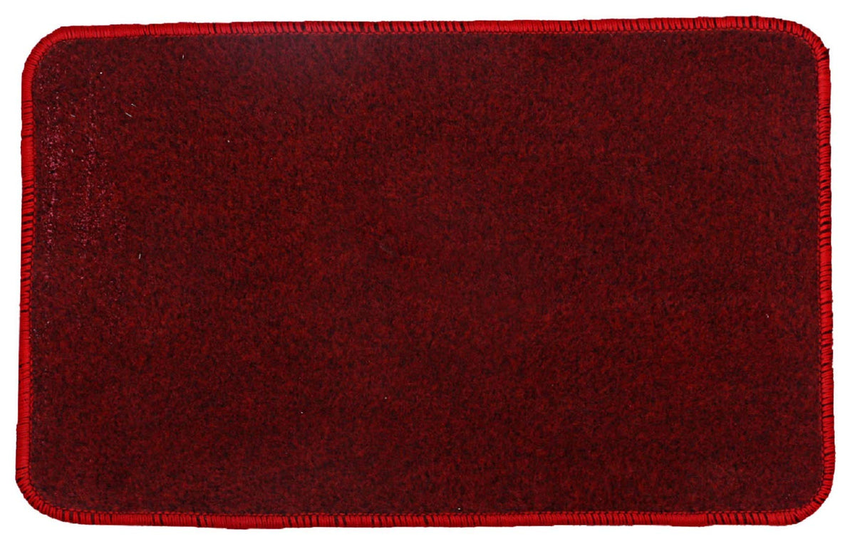 Kuber Industries Microfiber Anti Slip Door Mat 22"x14", Red - CTKTC21874