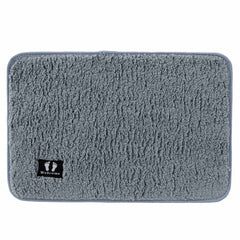 Urbane Home Floor Mat|Stylish Door Mat|Durable & Easy to Maintain|Multi-Utility Floor Mat for Living Room,Bedroom,Bathroom,Kitchen,Entrances & Other Spaces|SZ-02|40 x 60 cm,Grey