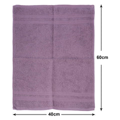 Kuber Industries 525 GSM Cotton Hand Towels |Super Soft, Quick Absorbent & Anti-Bacterial|Gym & Workout Towels|Pack of 12 (Purple & Green)