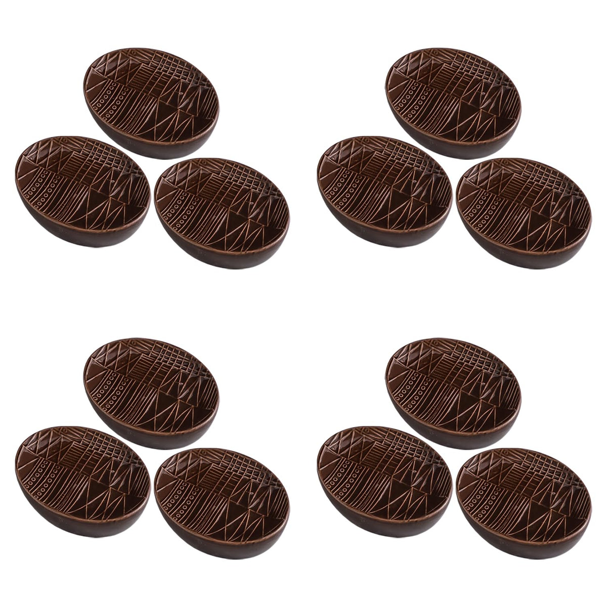 Kuber Industries Soap Holder | Handwash Soap Dispenser | Soap Dispenser for Wash Basin | Soap Dispenser Case | Bathroom Dispenser Case | 12 Piece | Pack of 4 | JY00036 | Brown