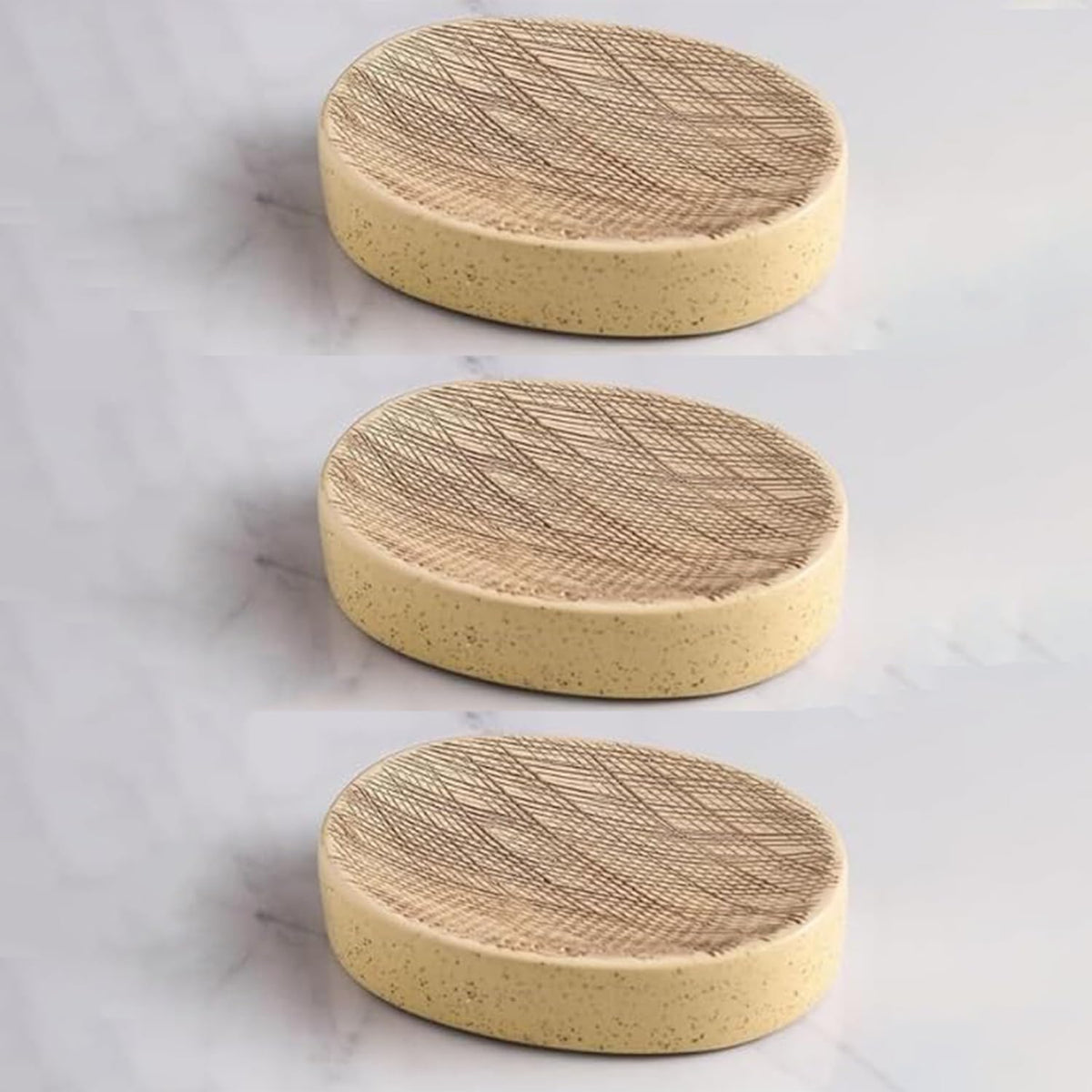 Homestic Soap Holder | Handwash Soap Dispenser | Soap Dispenser for Wash Basin | Soap Dispenser Case | Bathroom Dispenser Case | 3 Piece | JY00032 | Khaki