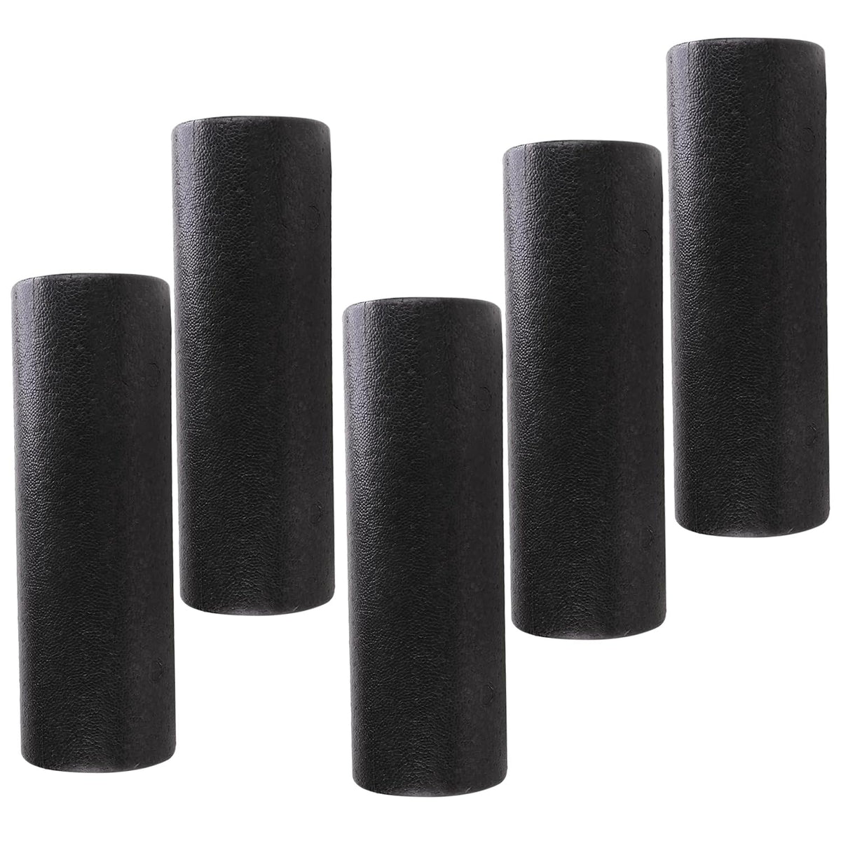 Kuber Industries Foam Roller For Exercise, Back Pain, Knee Pain-Pack of 5 (Black)