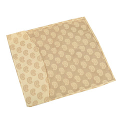 Kuber Industries 10 Piece Satin Saree Cover Set, Golden (PLU20)