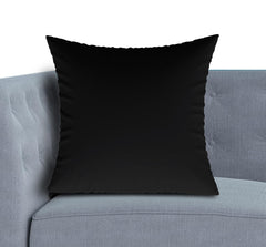 Heart Home Cushion Filler | Cotton Cushion Filler | Cushion For Sofa | Cushion Pillow Filler | Premium Sofa Cushion For Hotel-Bedroom | Washable & Odorless | 16 Inch | Black