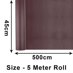 Heart Home Shelf Liner | Kitchen Cabinet Shelf Protector | Kitchen Liners for Cabinets and Drawers | Drawer Liner Mat | Self Lining Shelf Liner Cabinet Mat | 5 MTR | Brown