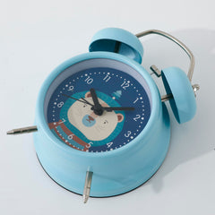 Kuber Industries Timer Alarm Clock for Students & Heavy Sleepers | Study Table Watch for Kids Bedroom and Living Room | Cyan