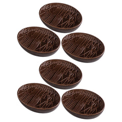Kuber Industries Soap Holder | Handwash Soap Dispenser | Soap Dispenser for Wash Basin | Soap Dispenser Case | Bathroom Dispenser Case | 6 Piece | Pack of 2 | JY00036 | Brown