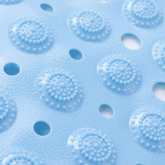Homestic Bath Mat | PVC Bathroom Mat | Shower Bath Mat | Floor Tub Mat | Bathroom Mud Mat | Anti-Skid Shower Bathroom Mat | M-YSD-40A | Sky Blue
