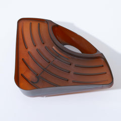 Kuber Industries Pack of 5 Kitchen Sink Stand | Food Strainer Stand for Kitchen | Vegetable-Fruit Drainer Holder | Sink Stopper Shifter for Kitchen | Multipupose Kitchen Sink Stand | TM15007BR | Brown